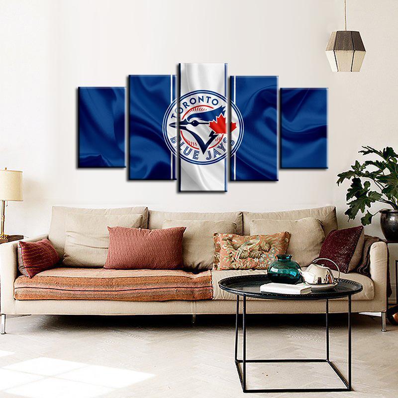 Toronto Blue Jays Fabric Flag Canvas Giftsluv