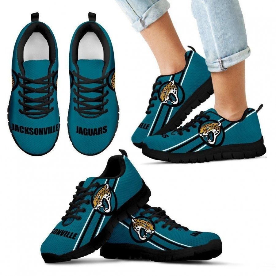 Fall Of Light Jacksonville Jaguars Sneakers #545