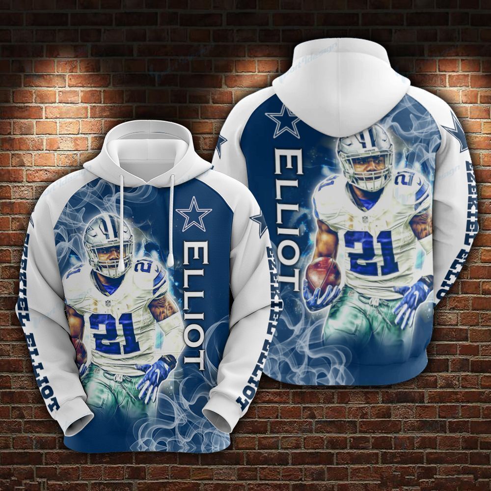 Ezekiel Elliott – Dallas Cowboys Limited Hoodie 802