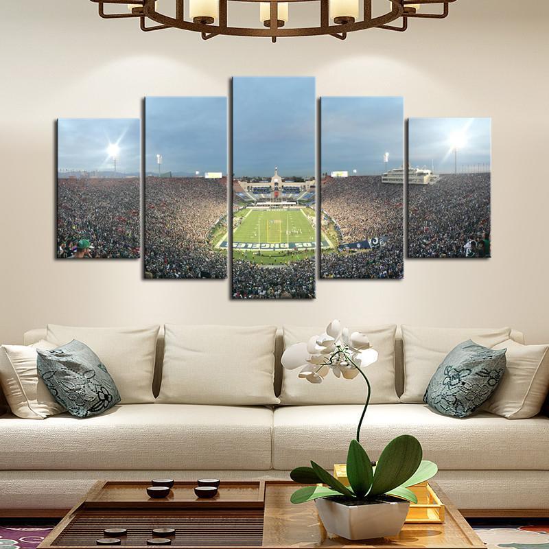 Los Angeles Rams Stadium Wall Canvas – Donelanetop Store