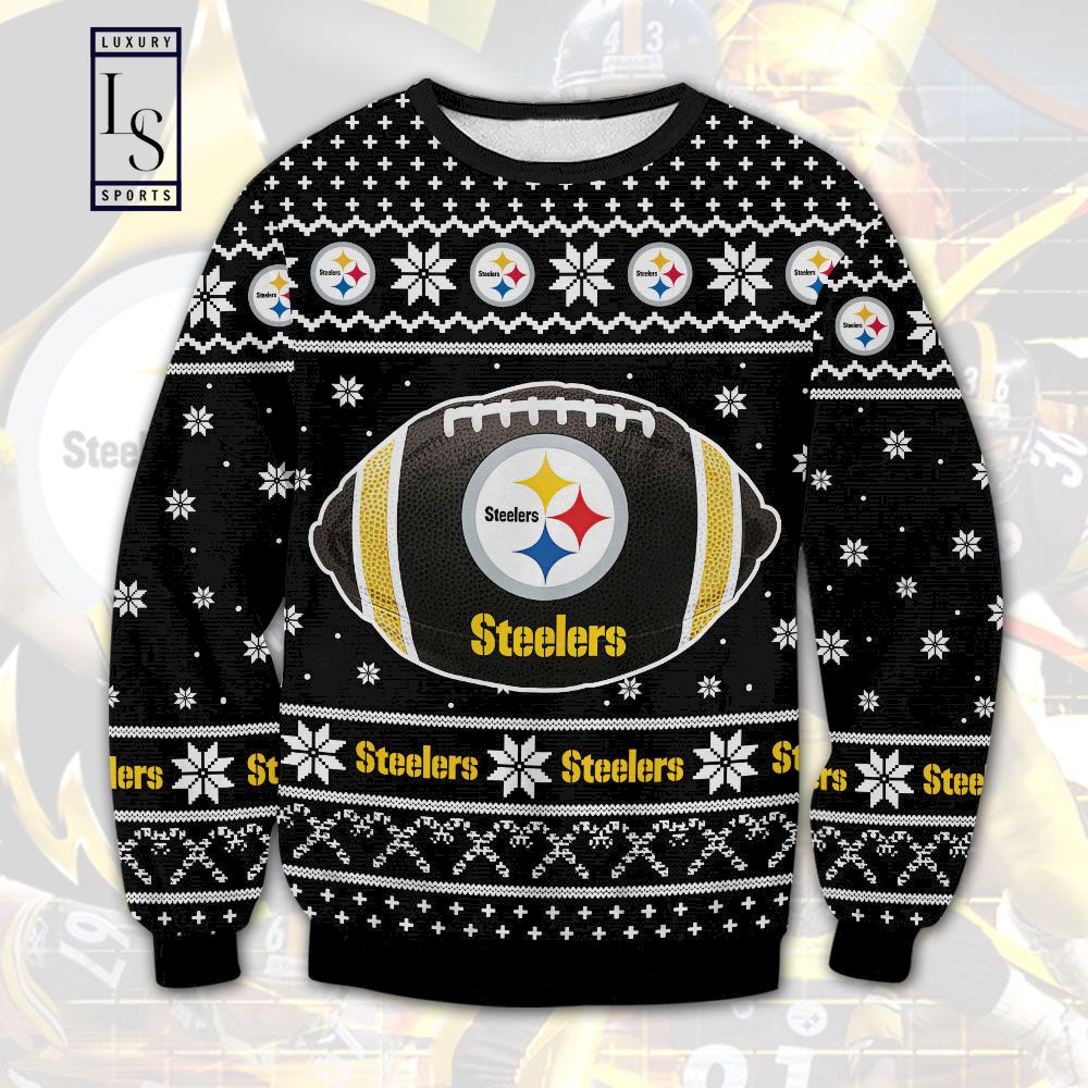 Pittsburgh Steelers Gift For Fan Ugly Wool Sweater Christmas V2