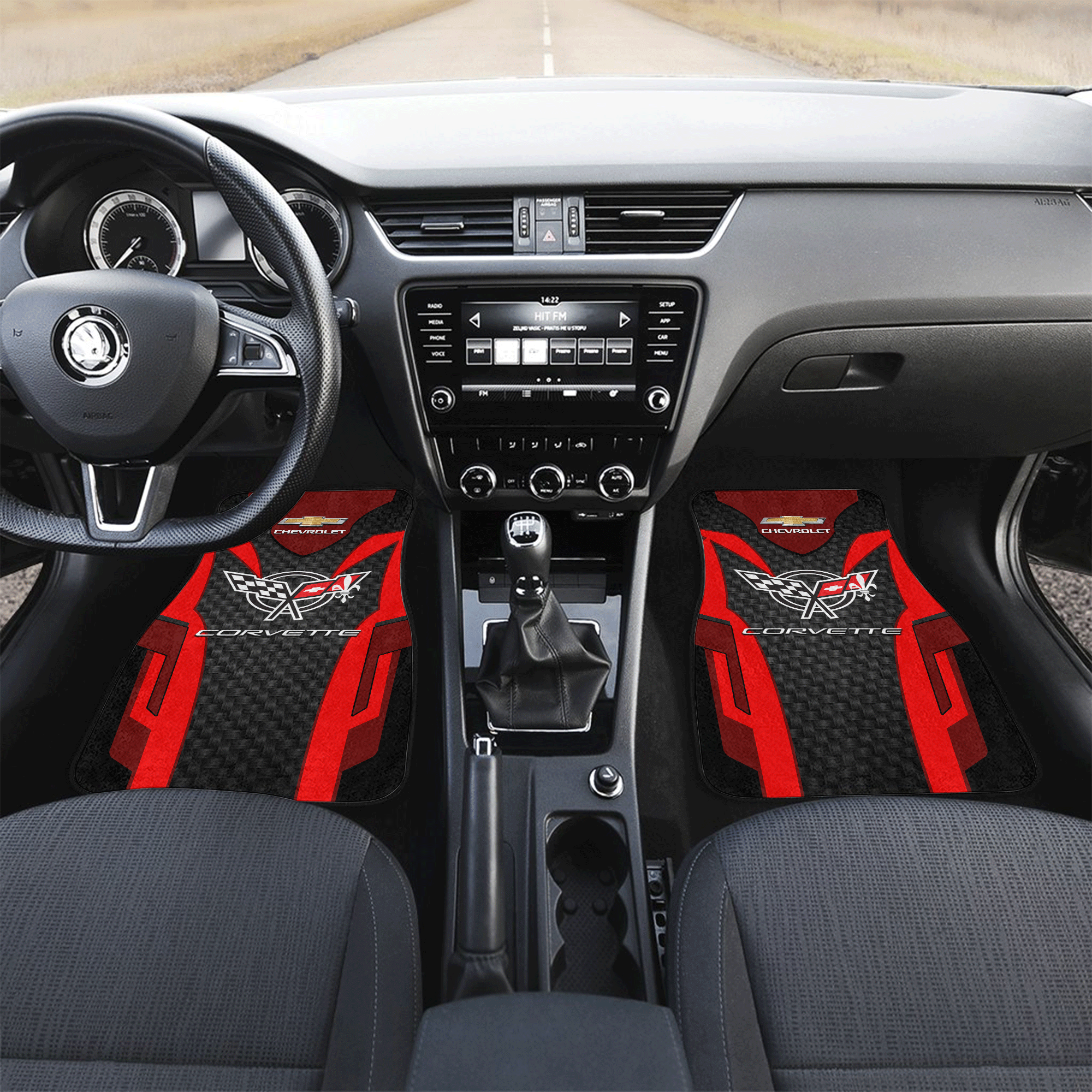 Chevrolet Corvette Car Floor Mats ( Set Of 4 )