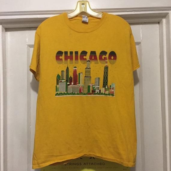 Vintage Style Chicago Skyline shirt