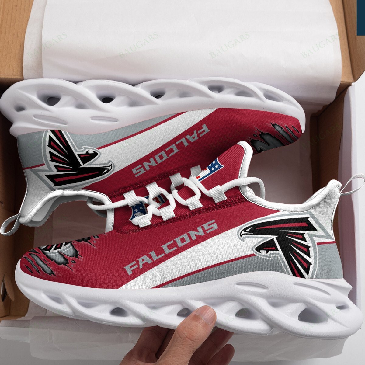 Atlanta Falcons Yezy Running Sneakers Art 78