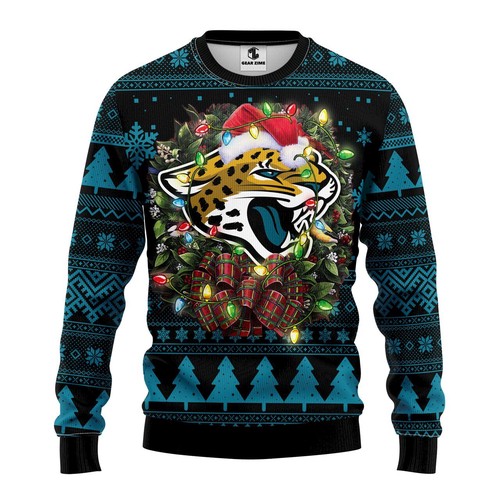 Jacksonville Jaguars Christmas Gift For Fan Ugly Wool Sweater Christmas