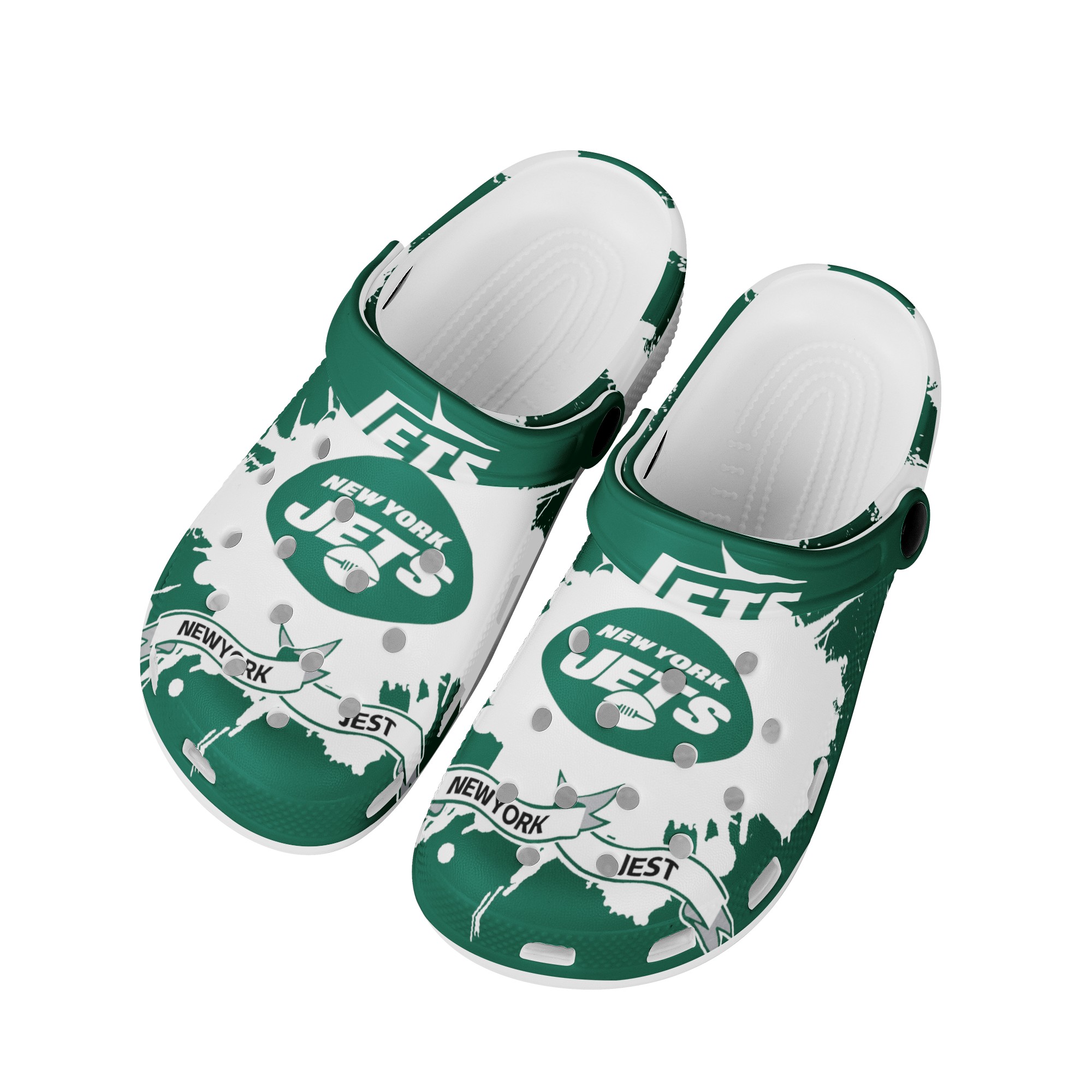 New York Jets Crocs Shoes Cute Style#1 Shoes For Fans