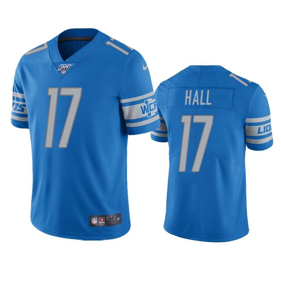 Detroit Lions Marvin Hall Light Blue &hellip;
