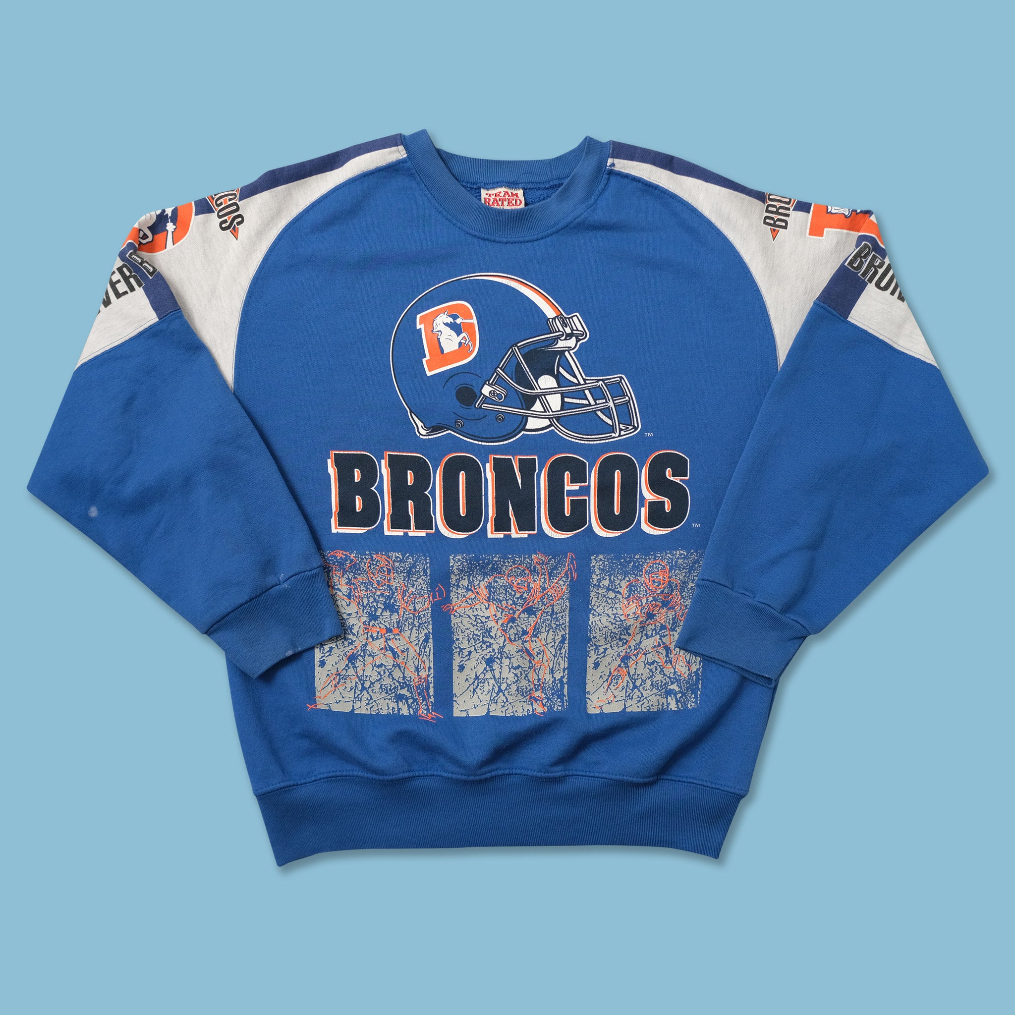 Vintage Denver Broncos Sweater Small