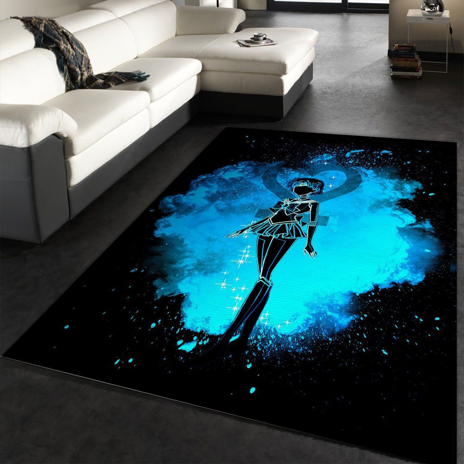 Soul Of Mercury Manga Hero Area Rug, Kitchen Rug, Christmas Gift US Decor