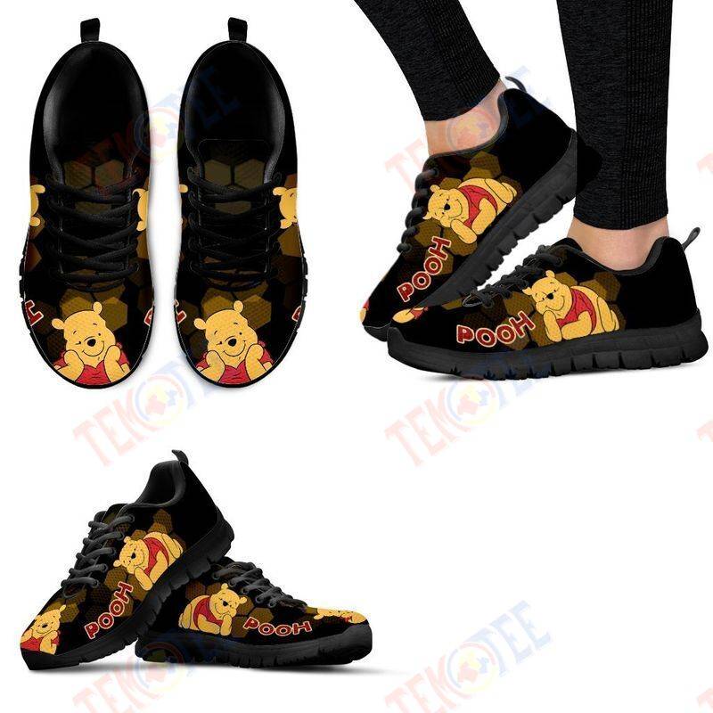 The Pooh Custom Sneakers Mens Womens Shoes Boys Girls Disney Lovers Gift Ideas TMT088