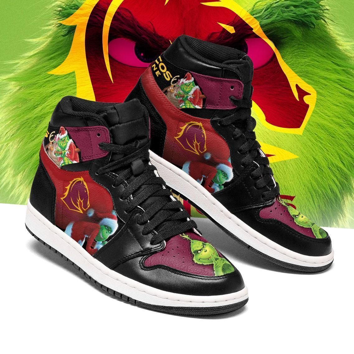 The Grinch Brisbane Broncos Air Jord …
