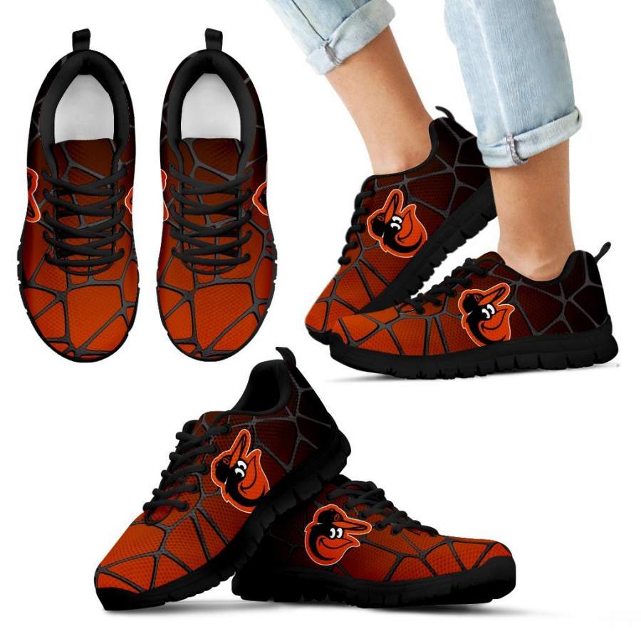 Colors Air Cushion Baltimore Orioles Gradient Sneakers