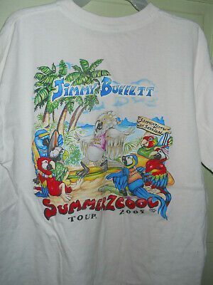 Jimmy Buffet Summerz Cool 2009 Tour Graphic Shirt