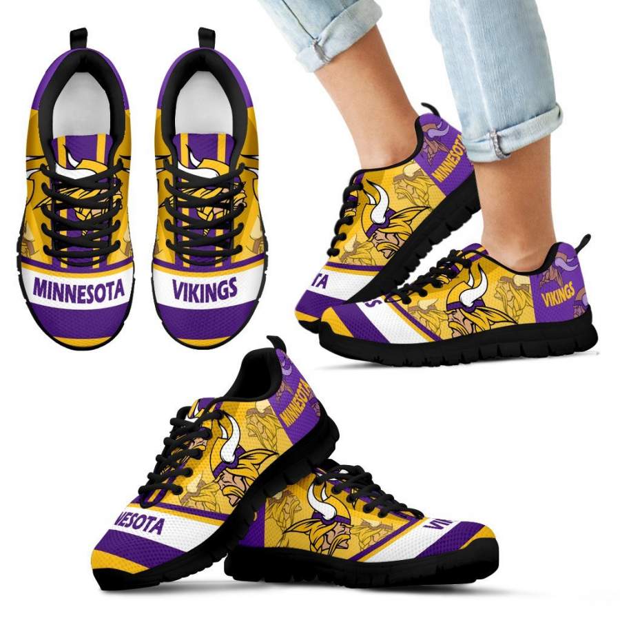 Three Impressing Point Of Logo Minnesota Vikings Sneakers