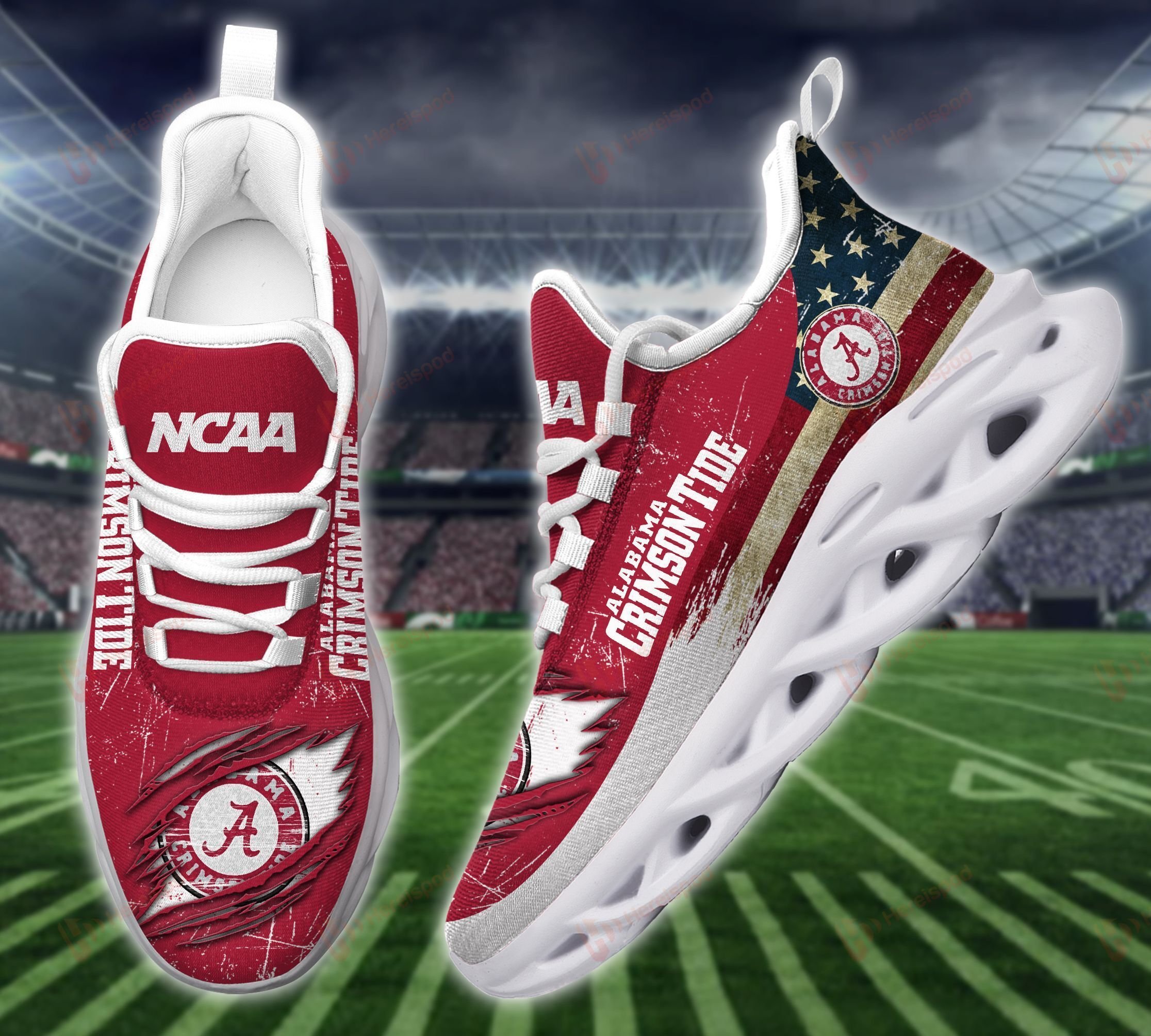 Alabama Crimson Tide Max Soul Shoes Ths21081428