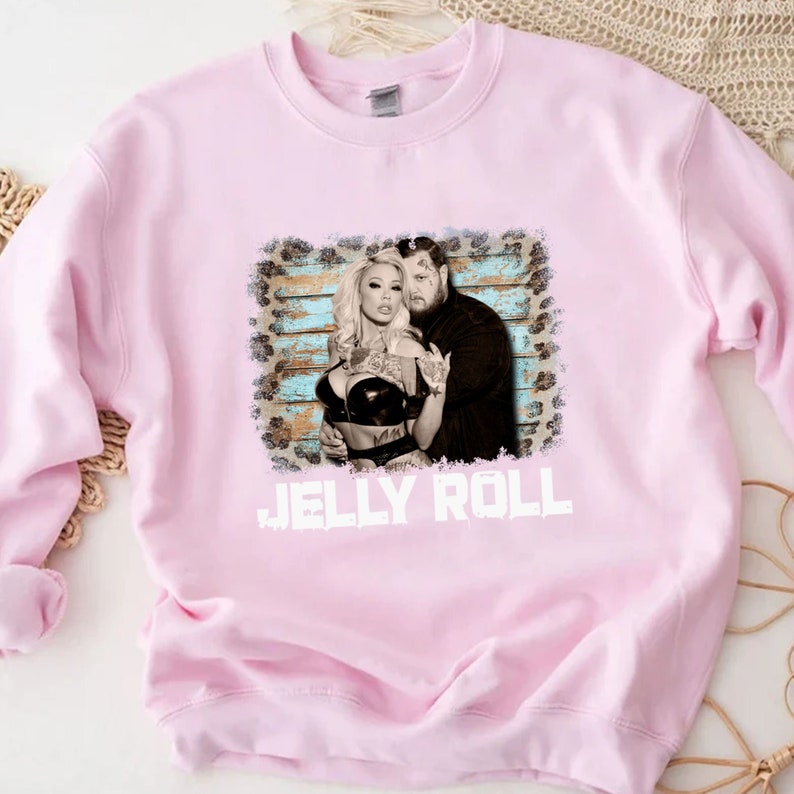 Graphic Musical Jelly Roll Funny Gift Sweatshirt, Jelly Roll Shirt, Gift For Jelly Roll Fans, Jelly Roll Sweatshirt