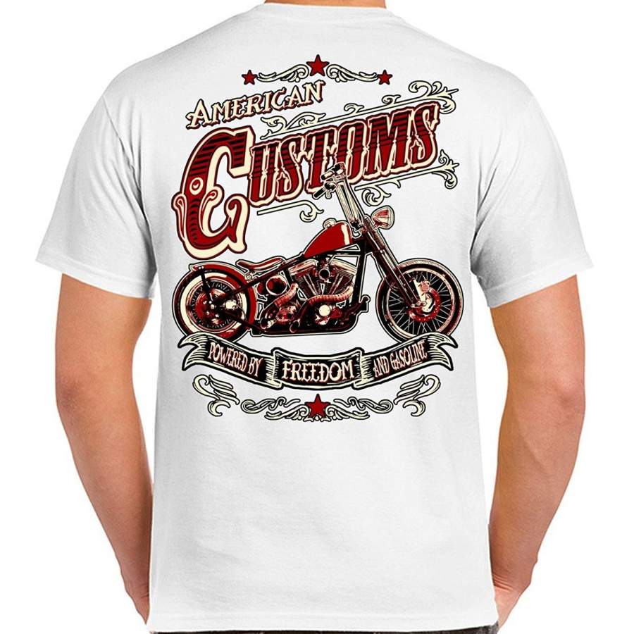 Men’s Funny Cool Summer Tee Shirt Vintage Bobber T-Shirt Size: S M L XL XXL XXXL