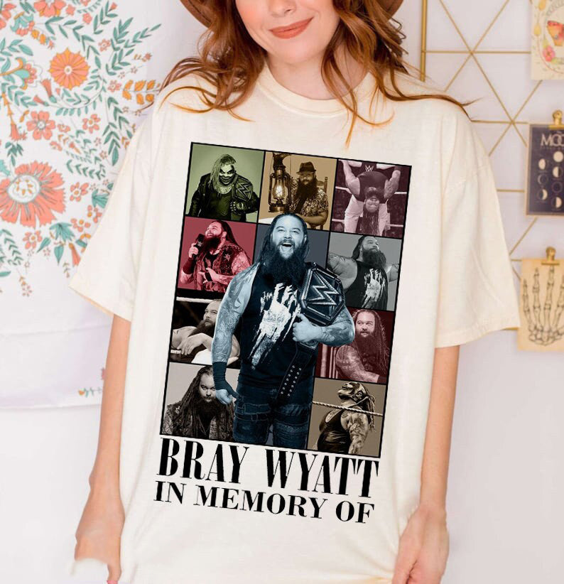 Rip Bray Wyatt Legend T-Shirt, Bray Wyatt Era Tour Shirt, Wrestling Bray Fiend T Shirt, Ray Wyatt 1978 – 2023 Shirt