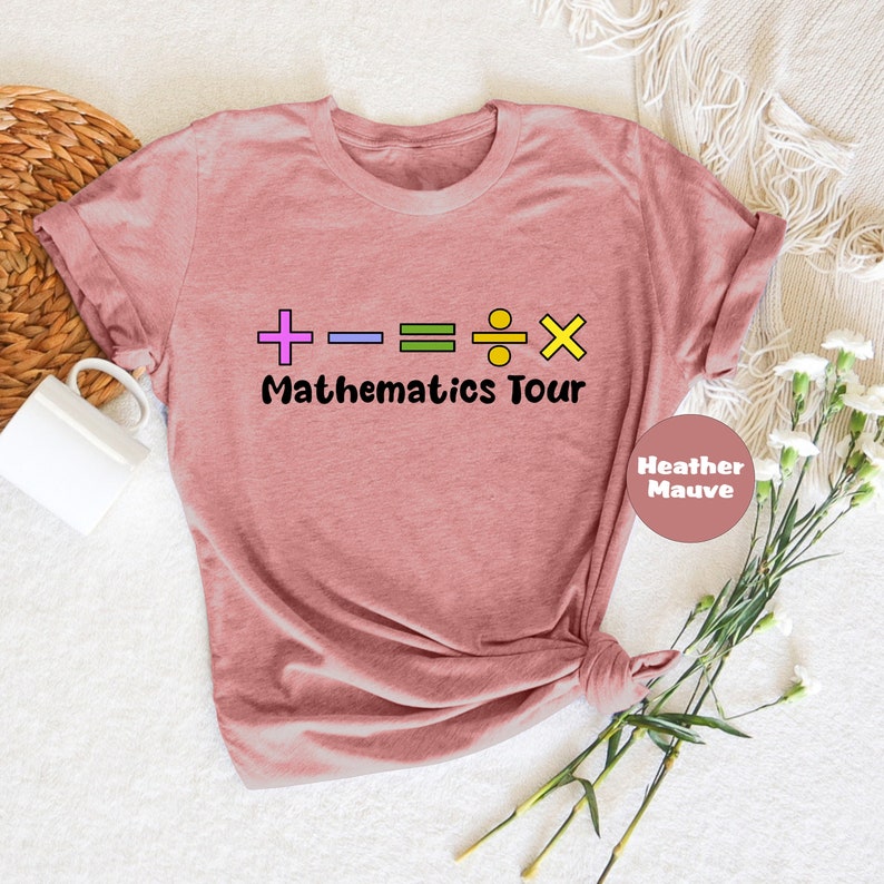 Mathematics Tour Shirt, Ed Sheeran Concert T-Shirt