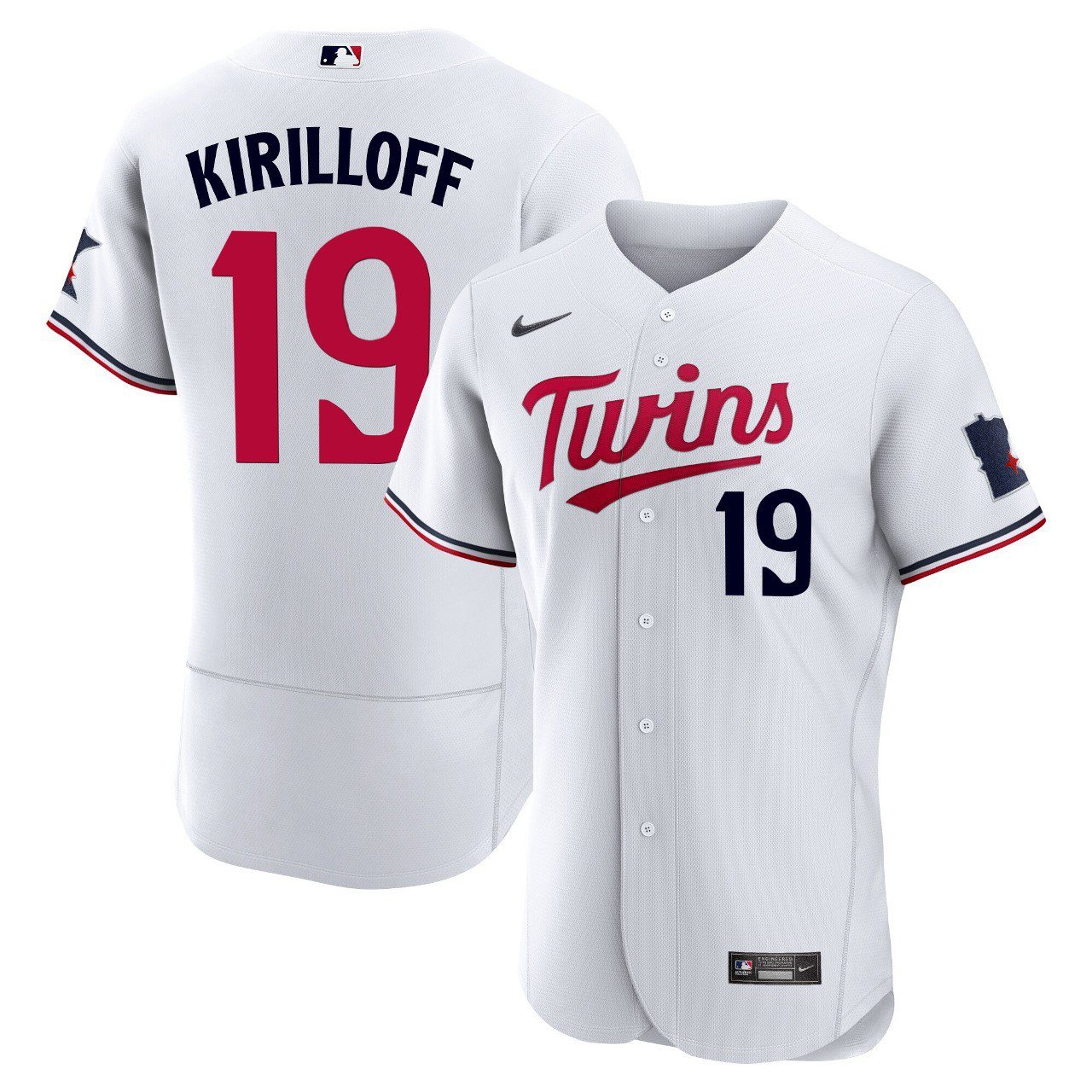 Alex Kirilloff Minnesota Twins Home White Jersey – All Stitched