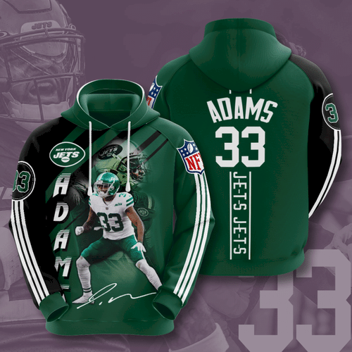 New York Jets Jamal Adams E 24 Unisex 3D Hoodie Gift For Fans