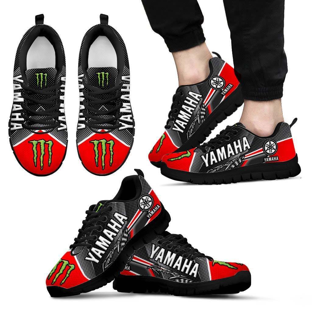 3D Printed Yamaha Racing NCT-NH Sneakers For Men & Women Ver2 (Red)