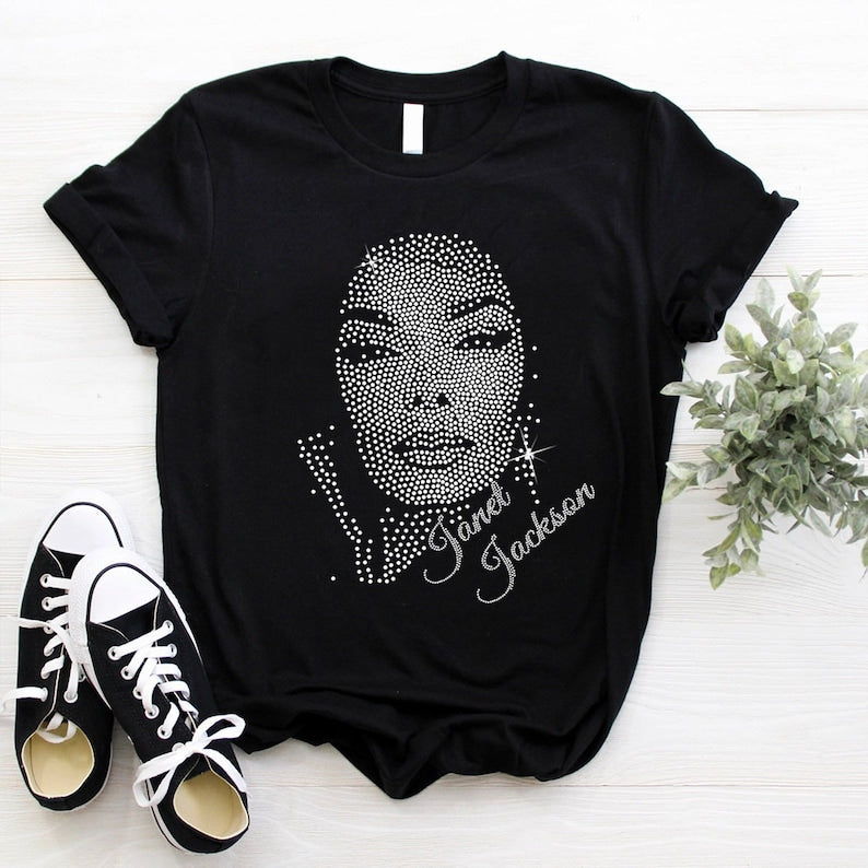 Janet Jackson Bling T-Shirt, Janet T-Shirt, Janet Jackson Shirt Fan Gifts, Janet Jackson Tour 2023 Shirt