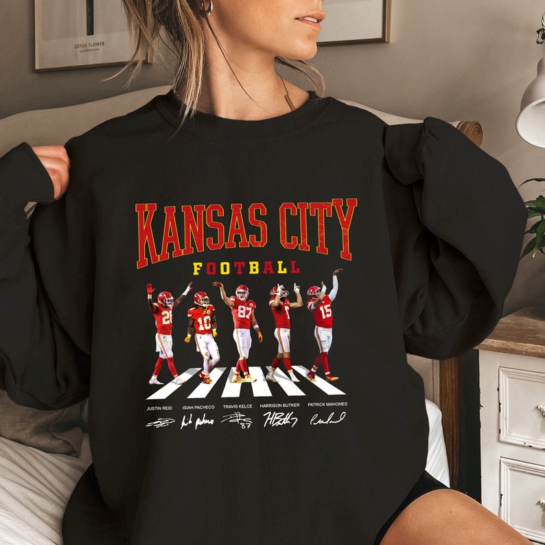 Vintage Kansas City Football Sweatshirt, Vintage Kc Chief Football Shirt, Travis Kelce The Eras Tour Shirt,Football Fan Gifts,Football Shirt