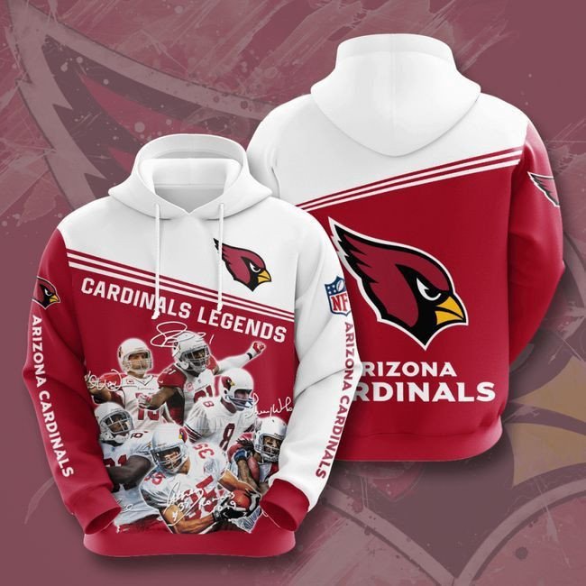 Arizona Cardinals Football Legend 71 Unisex 3D Hoodie Gift For Fans