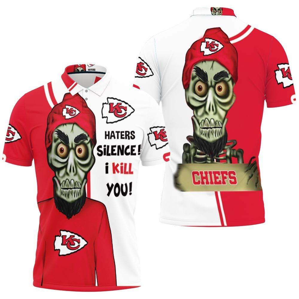 Kansas City Chiefs Haters I Kill You 3D Polo Shirt