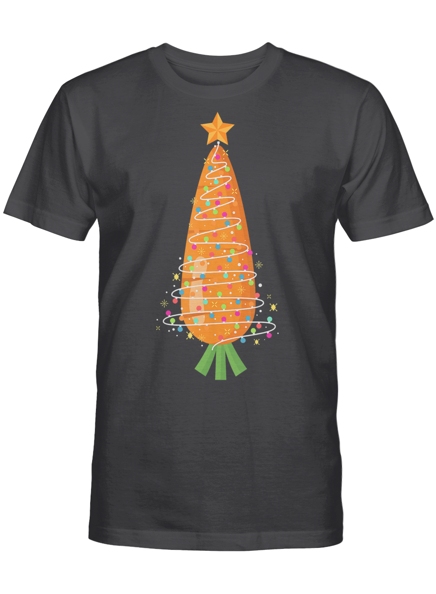 AmazeStyleZ Santa’s Reindeer, Ugly Christmas Sweater, Christmas Gift Ideas, Christmas Tree Carrot Shirt Clothes Fun Gift Idea For Family T-Shirt