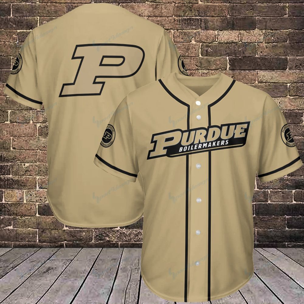 Purdue Boilermakers Baseball Jersey 259