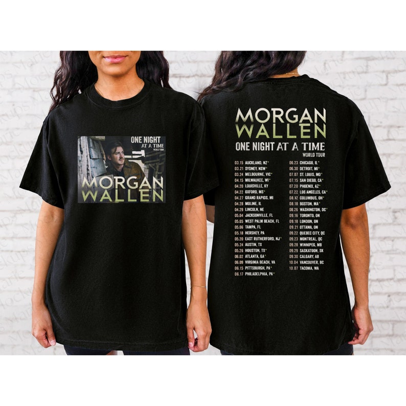 Morgan Wallen 2023 Tour One Night At A Time Shirt