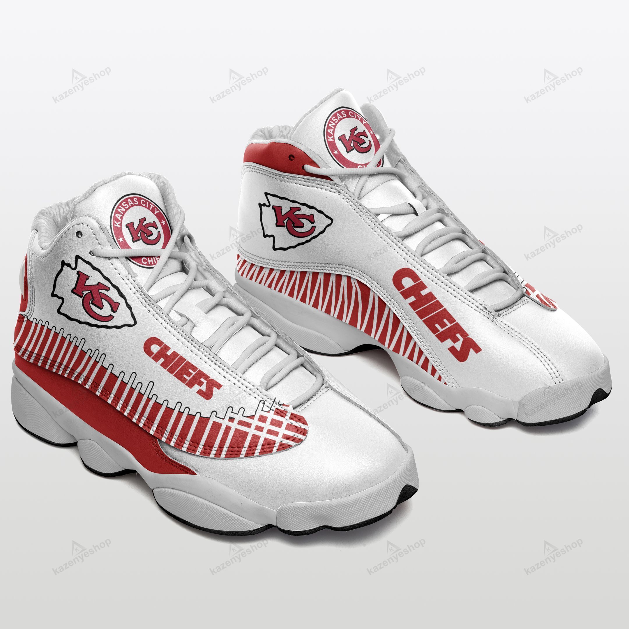 Kansas City Chiefs Air Jd13 Sneakers 485