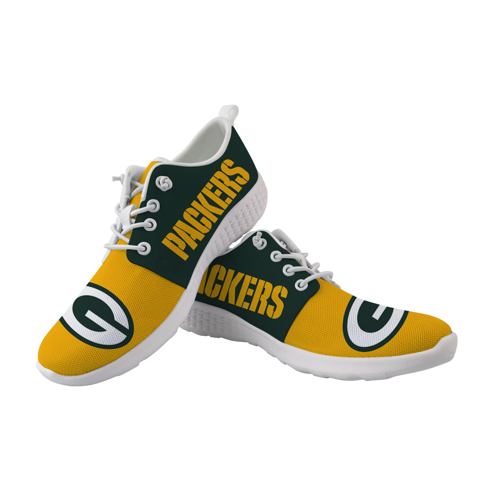 Best Wading Shoes Sneaker Custom Green Bay Packers Shoes Mens Super Comfort