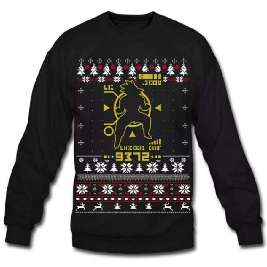 Super Saiyan – Saiyan Ugly Christmas sweater – Unisex Sweatshirt T Shirt – SSID2016