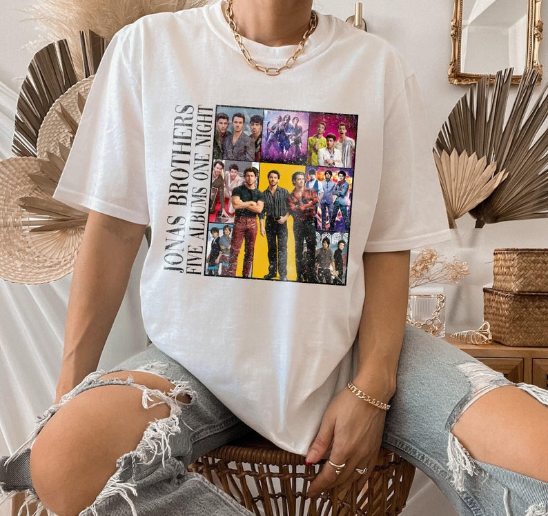 Retro Jonas Brothers The Eras Tour Shirt, Jonas Brothers Shirt, Jonas Brother Merch, Joe Jonas Homage Shirt