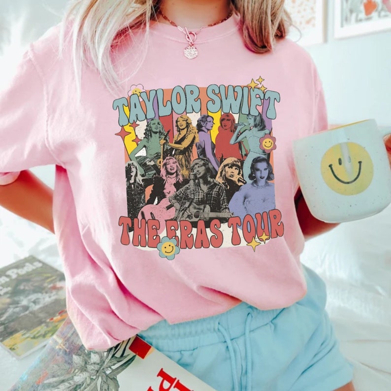 Taylor Swift Comfort Colors® Shirt, The Eras Tour Shirt, Swiftie Shirt, Taylor Concerts Shirt, Midnights Album Shirt, Taylor Swiftie Merch