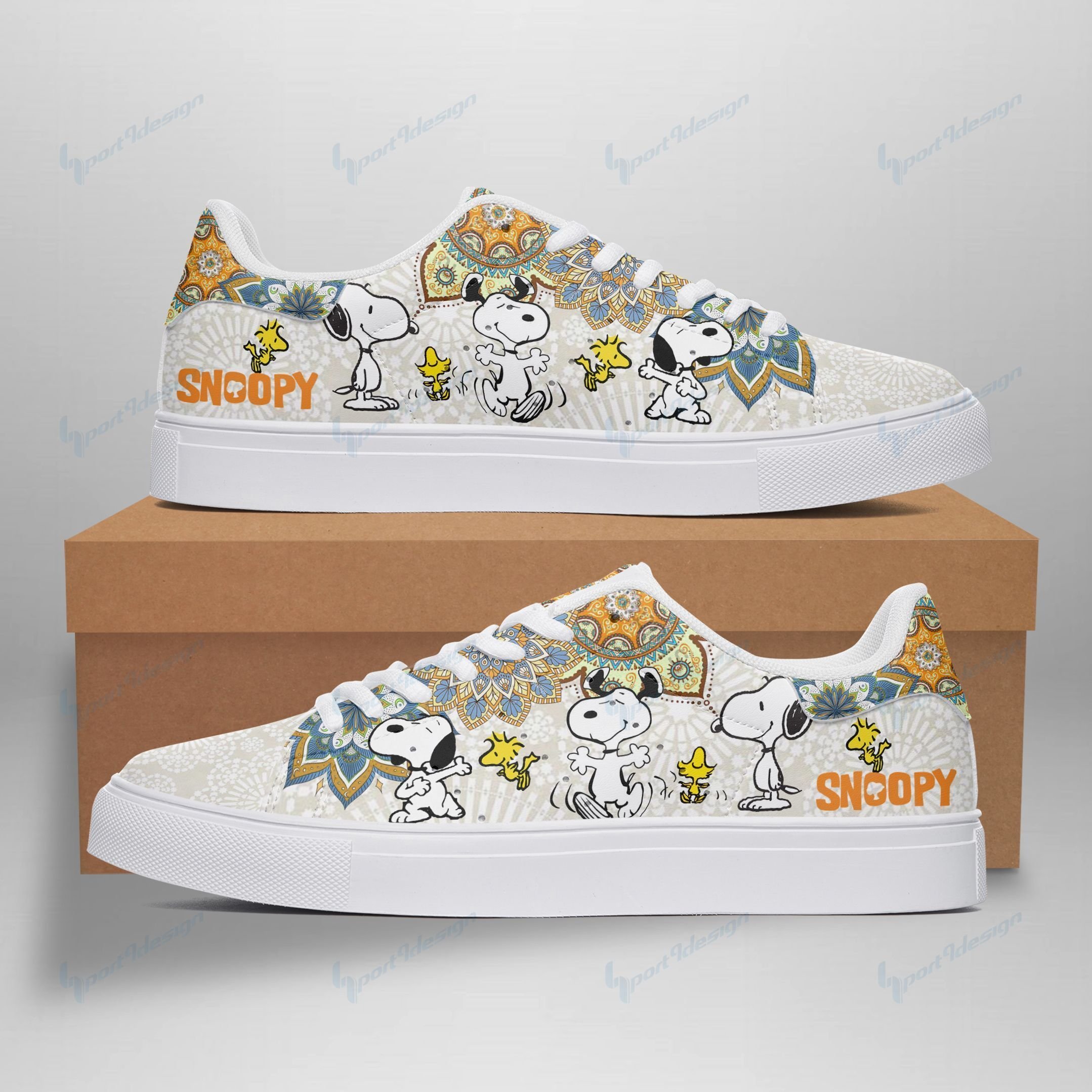 Snoopy SS Custom Shoes 028