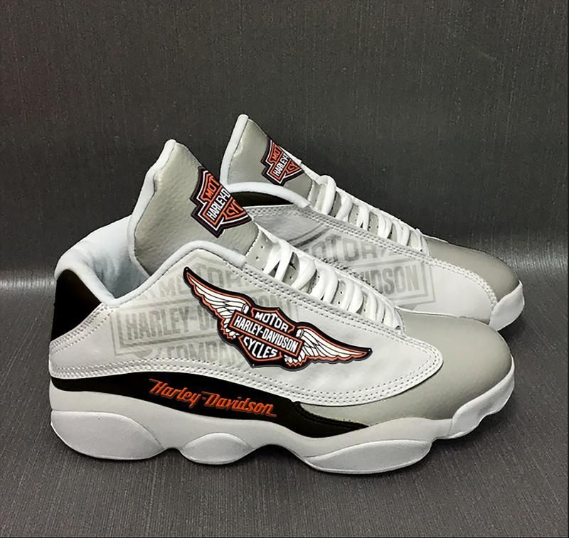 Harley Davidson form AIR Jordan 13 Sneakers, motor head sneakers 02 JD13 Sneakers Personalized Shoes Design