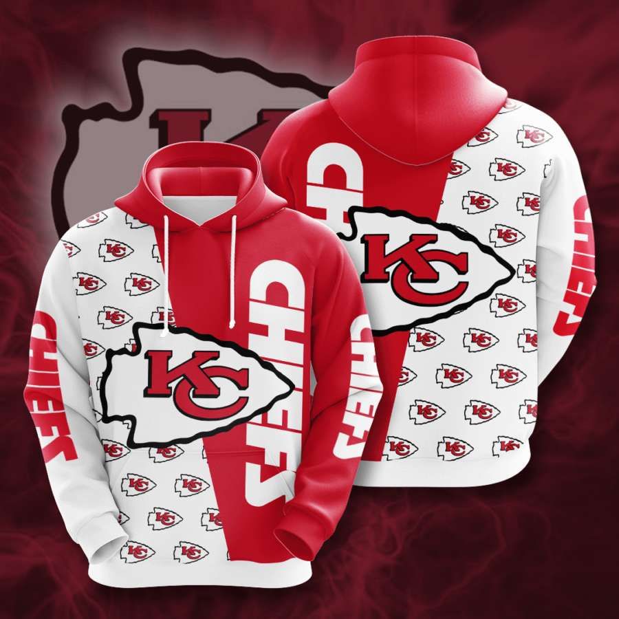 Kansas City Chiefs No919 Custom Hoodie 3D