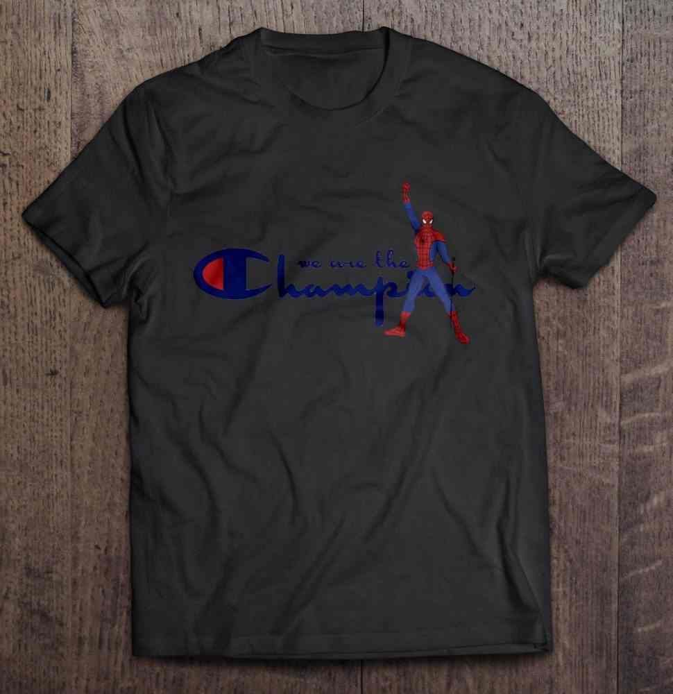 We Are The Champions Spider Man Version Gift Trending Design Shirt