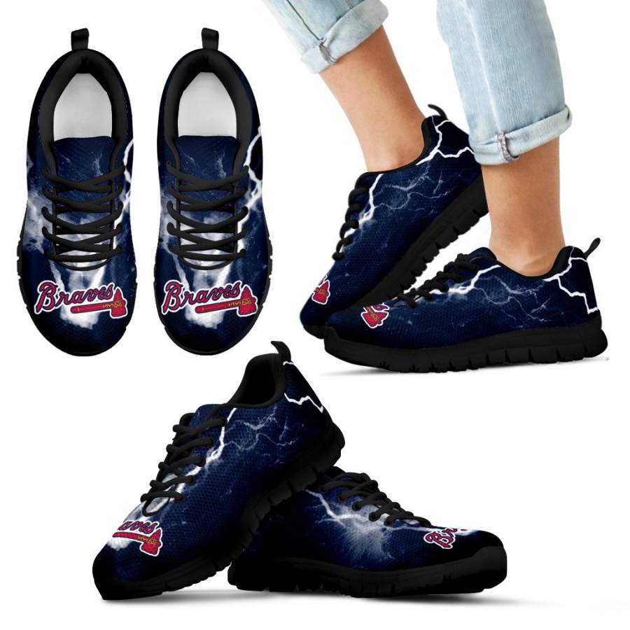 Atlanta Braves Thunder Power Sneakers