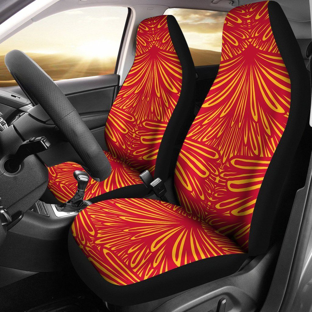 Kansas City Chiefs Inspired Art Deco Car Seatcovers