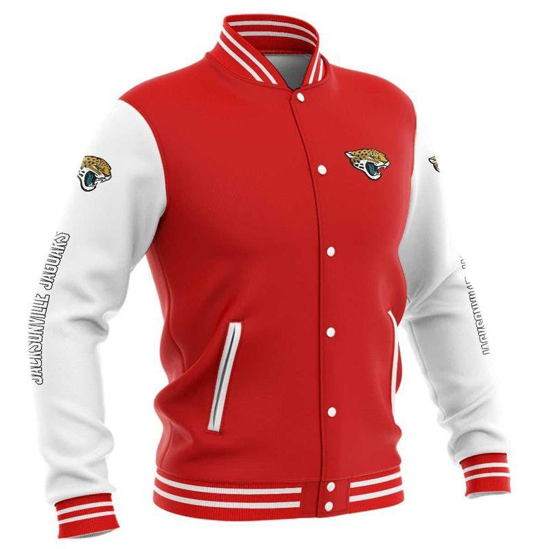 Jacksonville Jaguars Baseball Jacket For Men