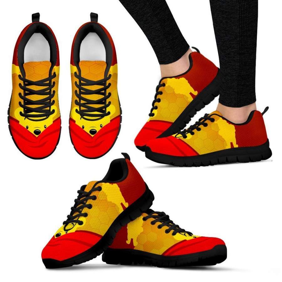 Pooh Sneakers For Winnie The Pooh Fan