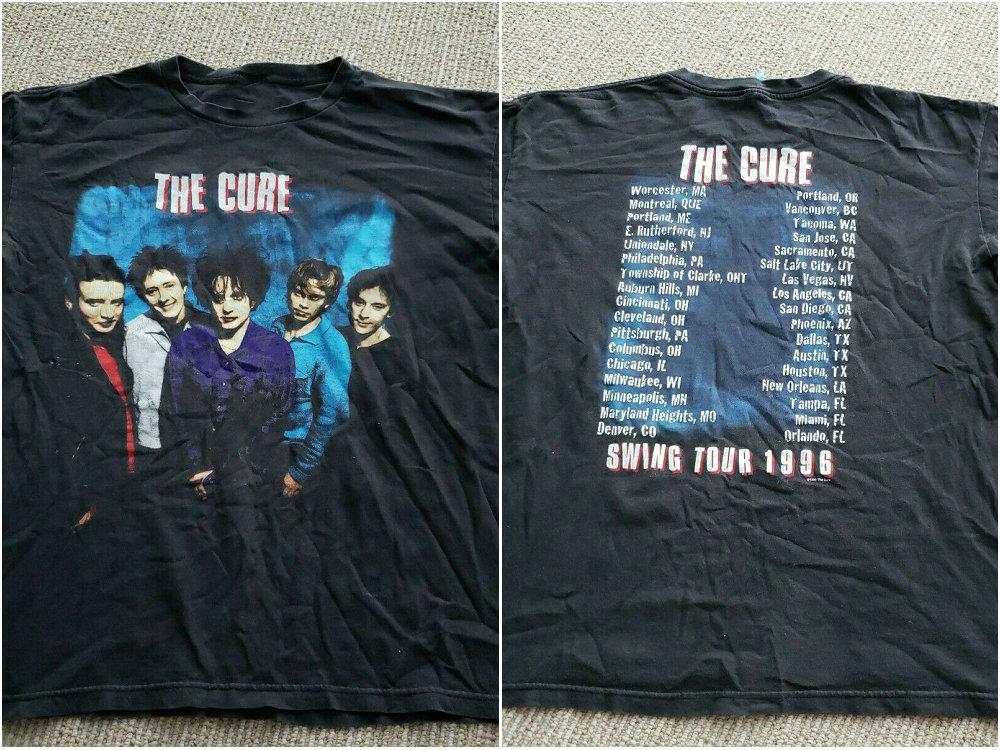 Vintage The Cure Wild Mood Swings 1996 Concert Tour T-Shirt