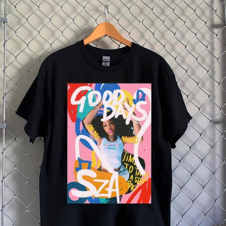 Vintage Sza Good Days Shirt Sza 90S Shirt Sza New Bootleg 90S Tshirt Ctrl T Shirt Sza Rap Tee Unisex