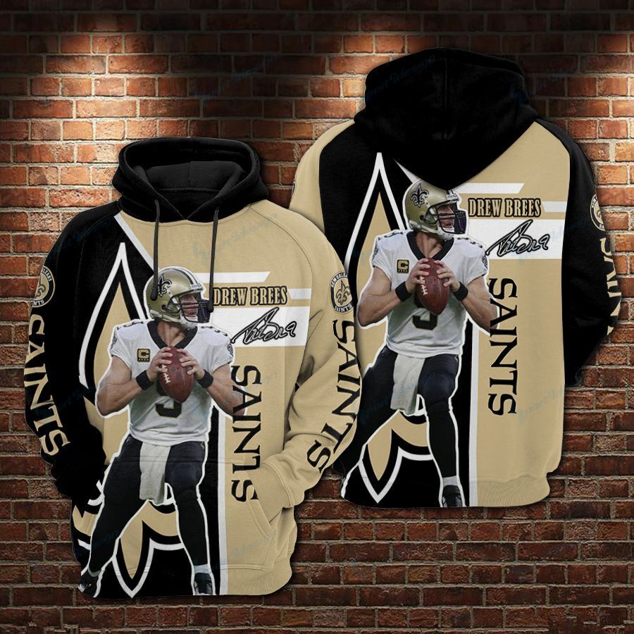 Drew Brees – New Orleans Saints Limited Hoodie 724