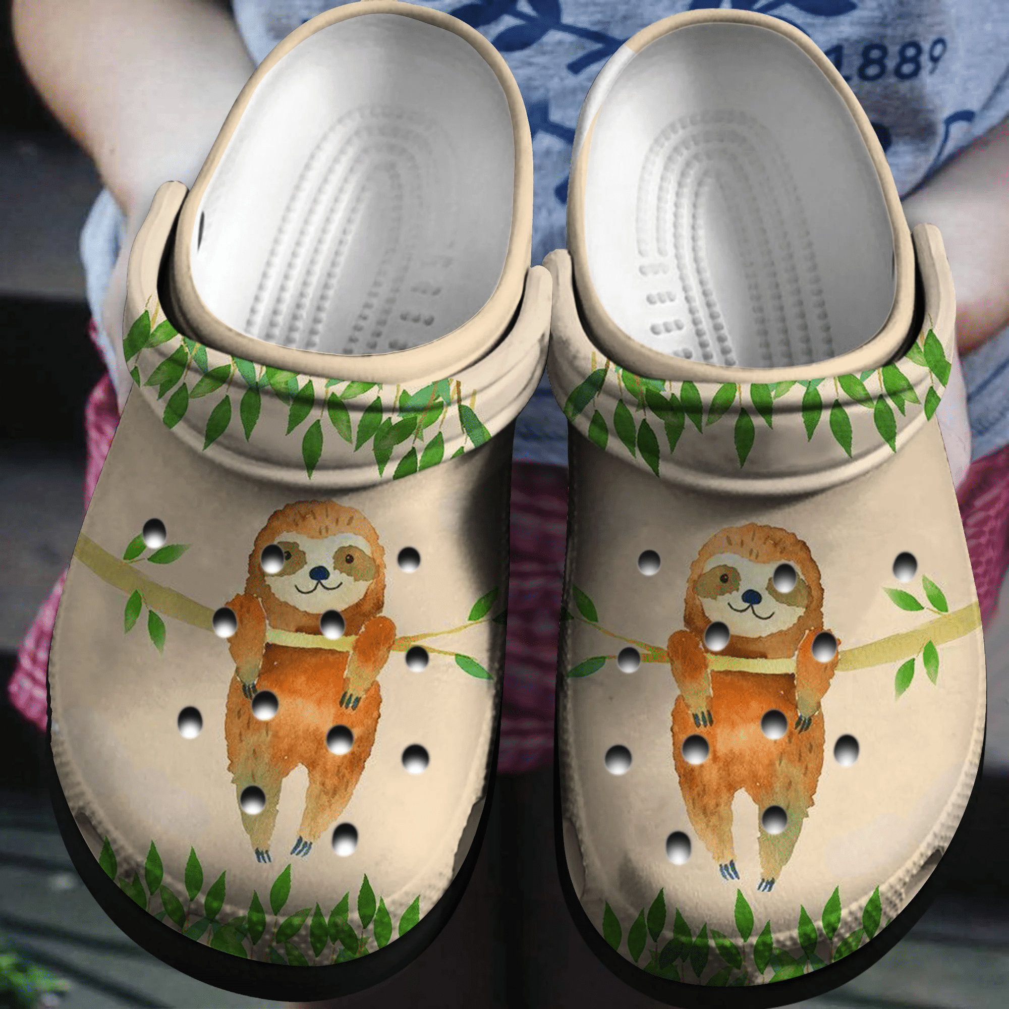 Baby Sloth Crocs Shoes – Cute  &hellip;